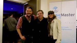 Joe Knapp CEO MusicMaster with Ty Hearndon and Anita Cochran