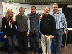 Marianne, Shane, Ty Herndon, Jeff Dempsey from WO and Aaaron Taylor at CRS