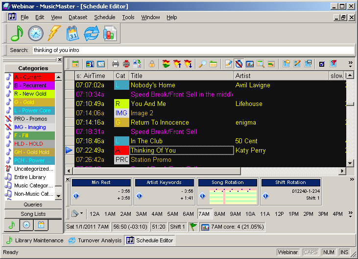 MusicMaster Scheduling - #1 Music Scheduling Software for Broadcasters
