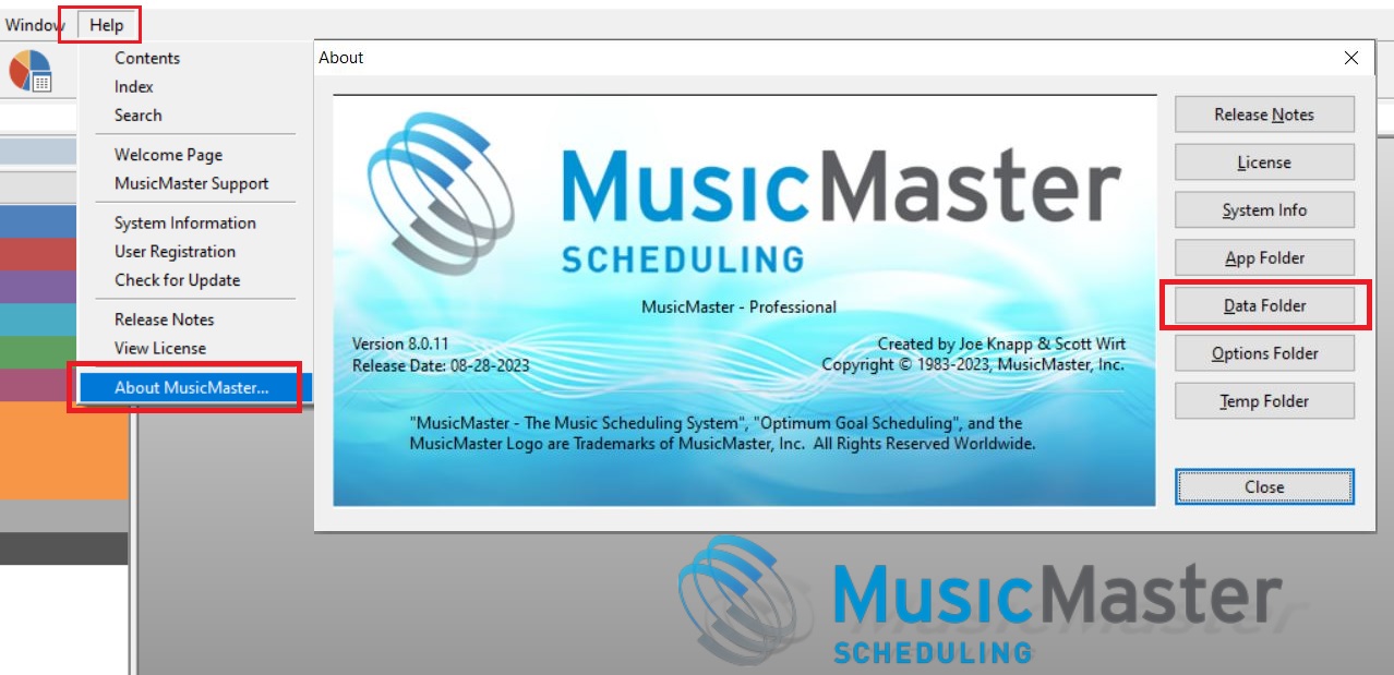 A screenshot of a music schedule

Description automatically generated